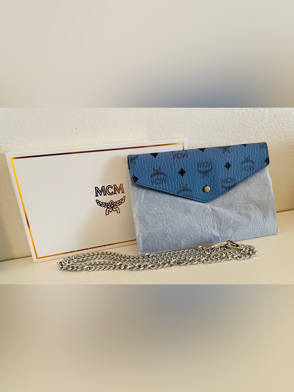 MCM envelope clutch bag - Picture 5 of 5